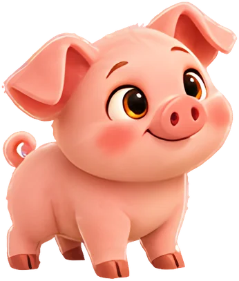 Penny the pig.